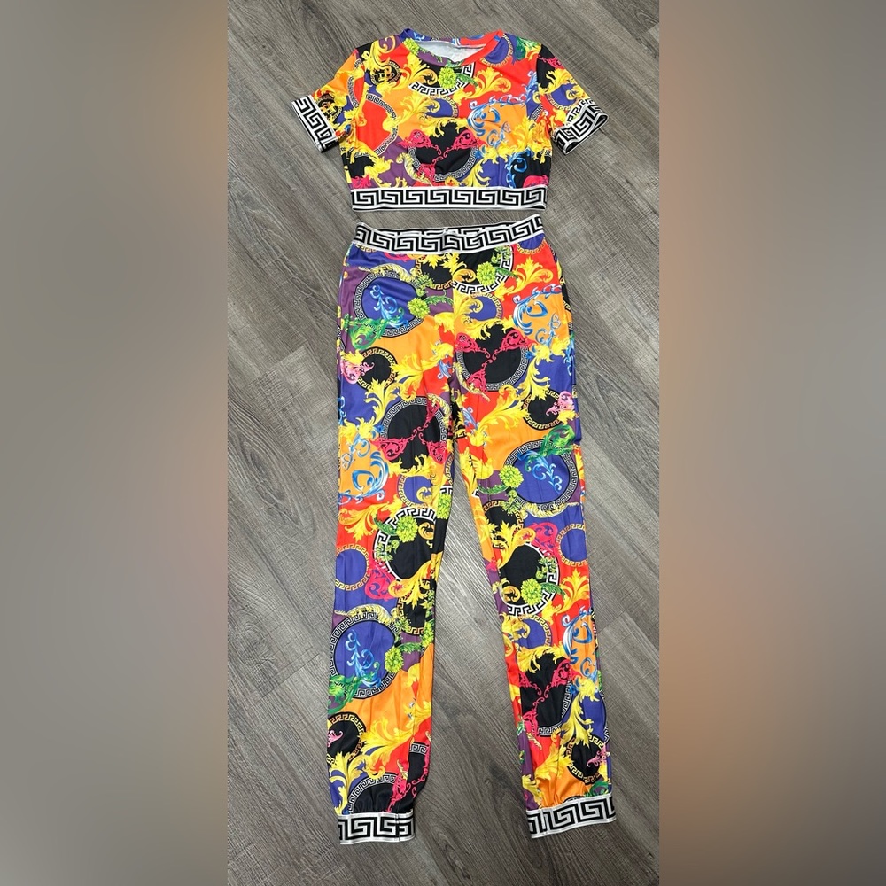 Fashion Halter Top w/Matching Pants